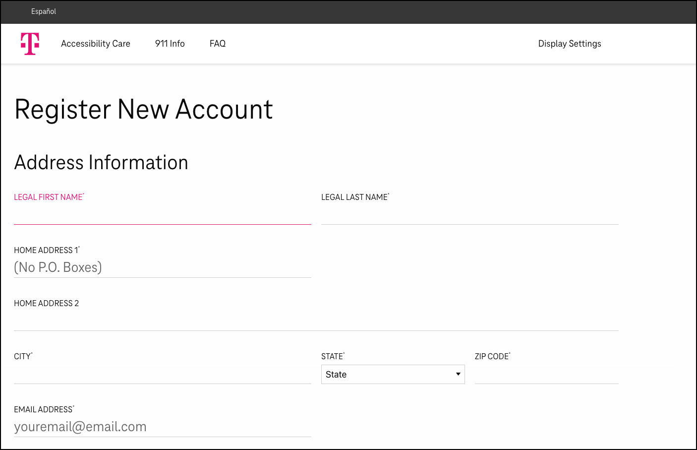 Customer-Profile-Register-New-Account